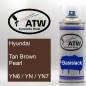 Preview: Hyundai, Tan Brown Pearl, YN6 / YN / YN7: 400ml Sprühdose, von ATW Autoteile West.